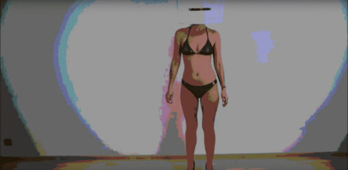 ladyinstriped